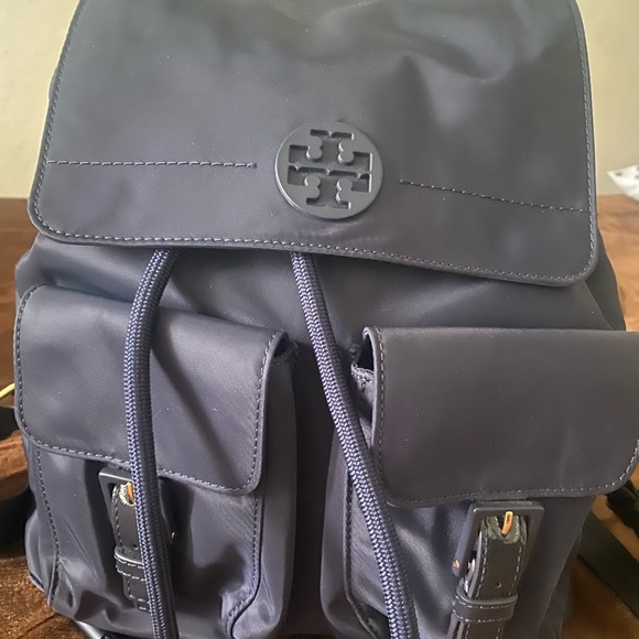 Tory Bruch backpack Navy blue